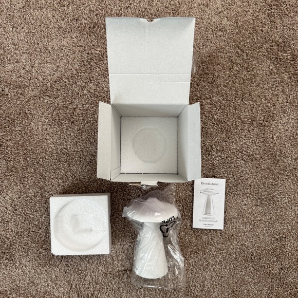 Brookstone Ambient LED Mushroom Lamp - Picture 8 of 12